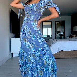 Yumi Kim Lydia Maxi Dress in Celestica Crystal - XS